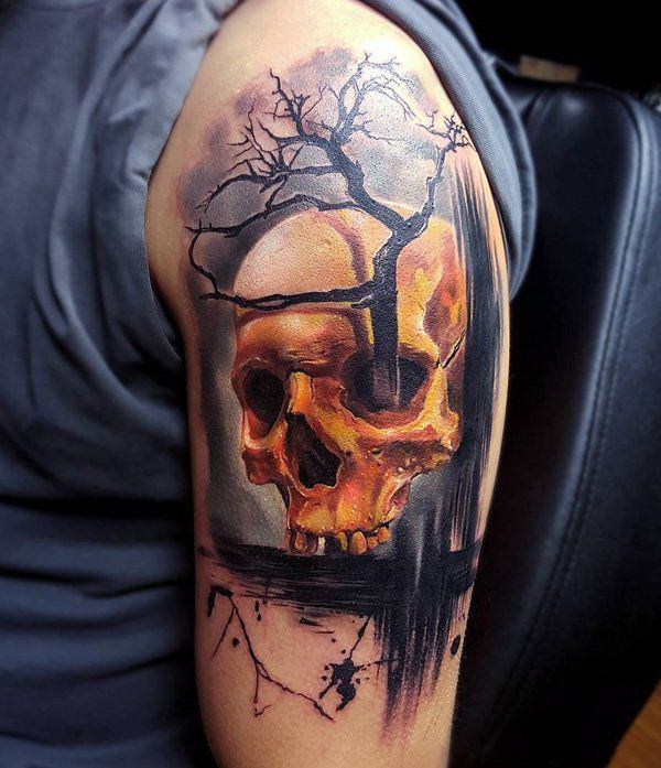 totenkopf tattoo 283