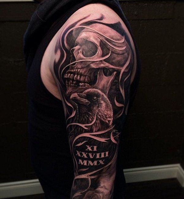 totenkopf tattoo 285
