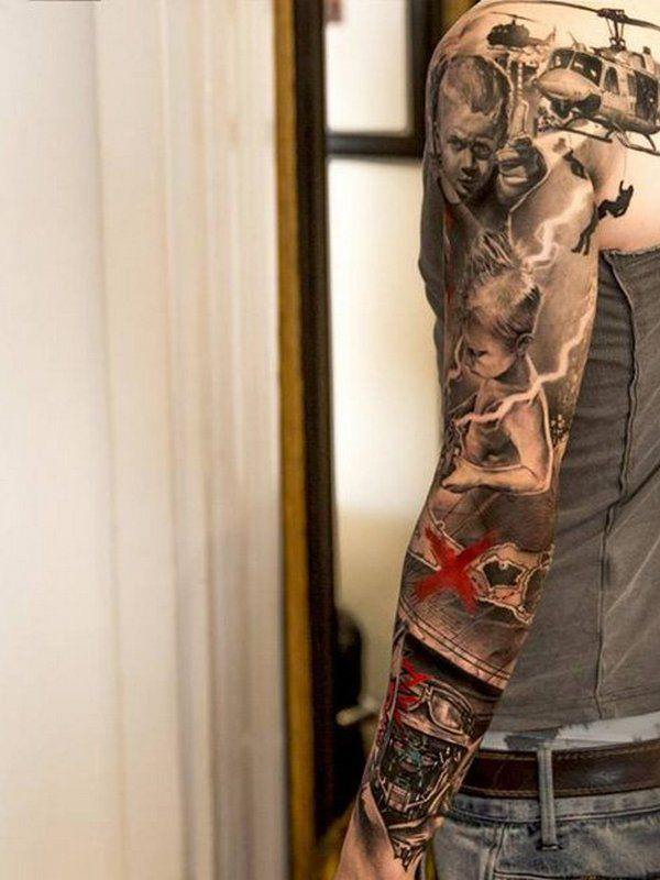 armel sleeve tattoo 163