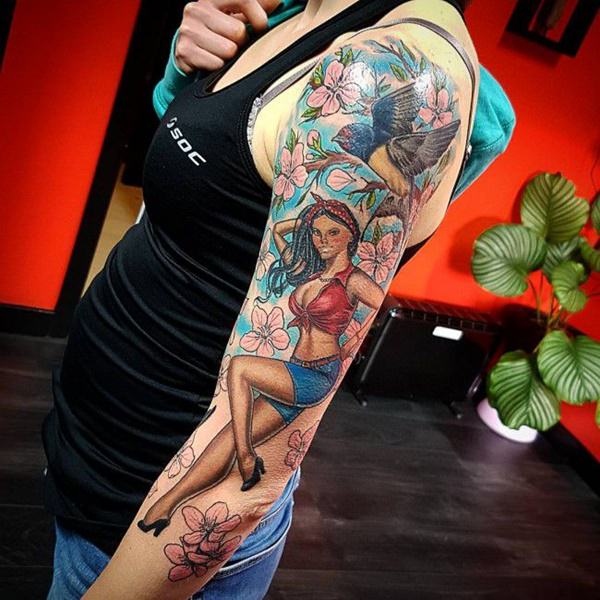armel sleeve tattoo 178