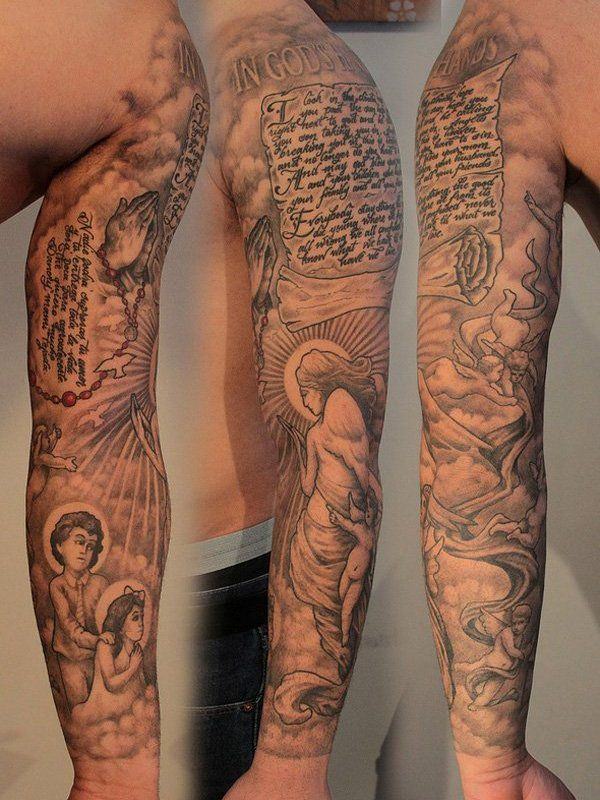 armel sleeve tattoo 180