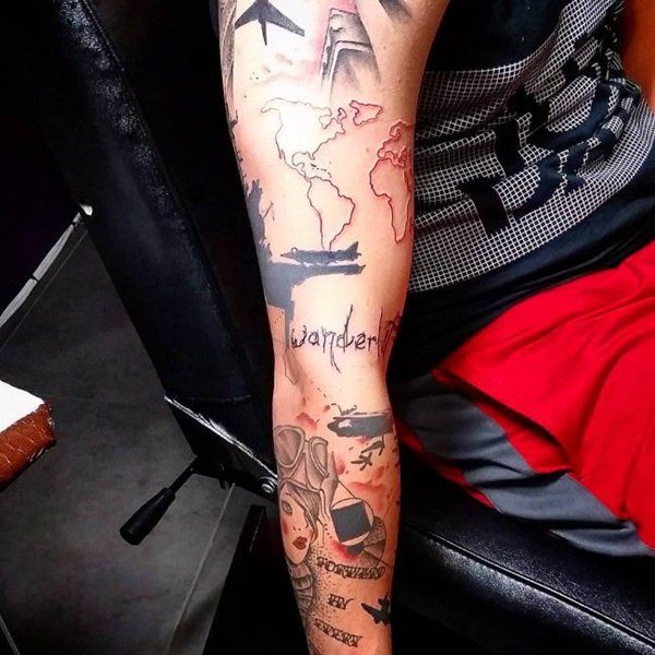 armel sleeve tattoo 280