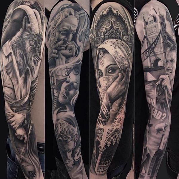 armel sleeve tattoo 282