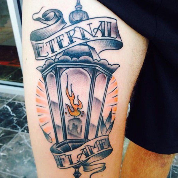 oberschenkeln tattoo 187