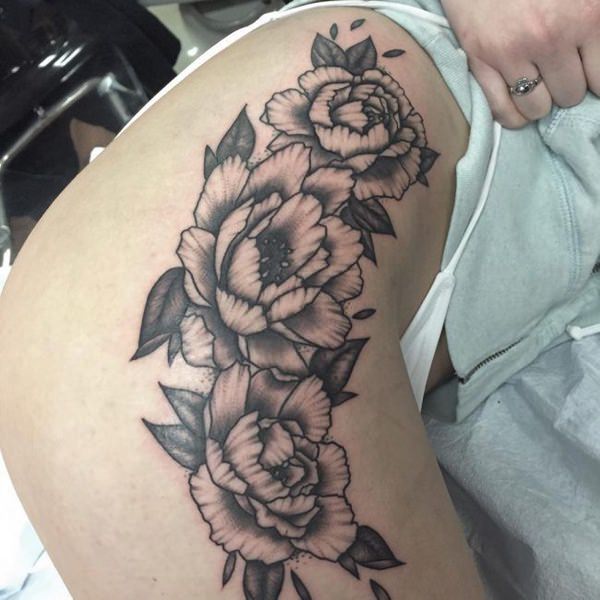 oberschenkeln tattoo 225