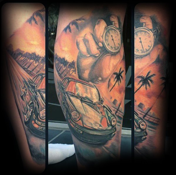 porsche tattoo 02