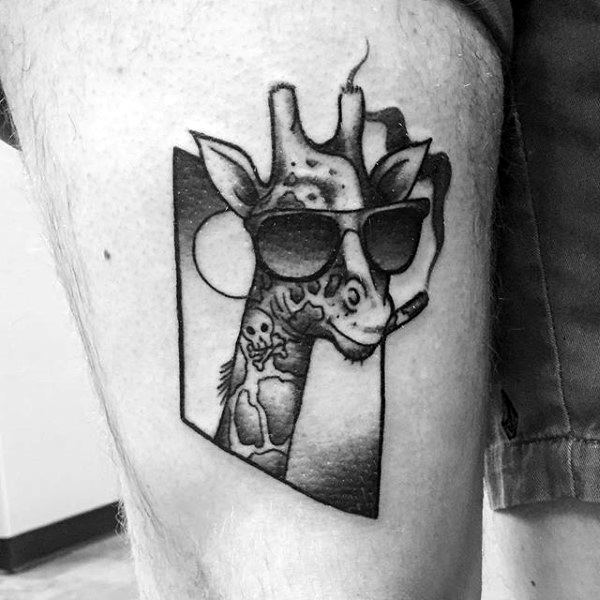 giraffe tattoo 240