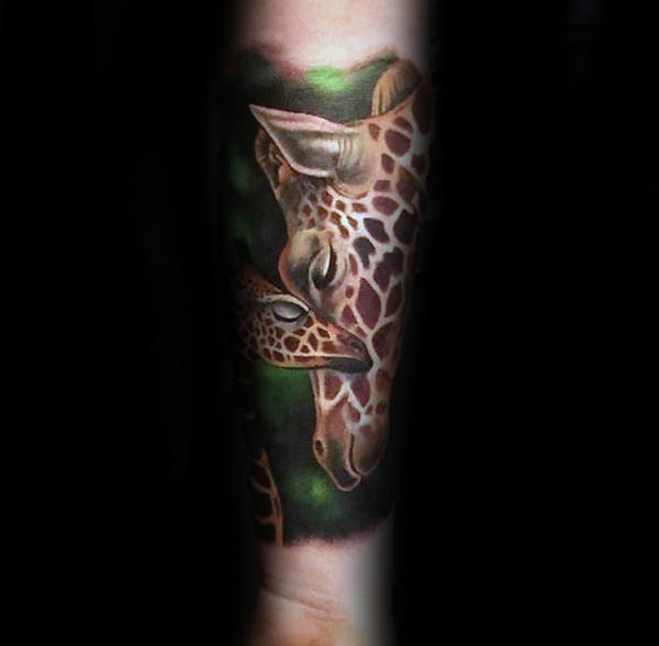 giraffe tattoo 258