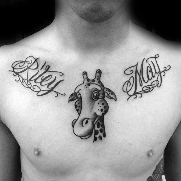 giraffe tattoo 266