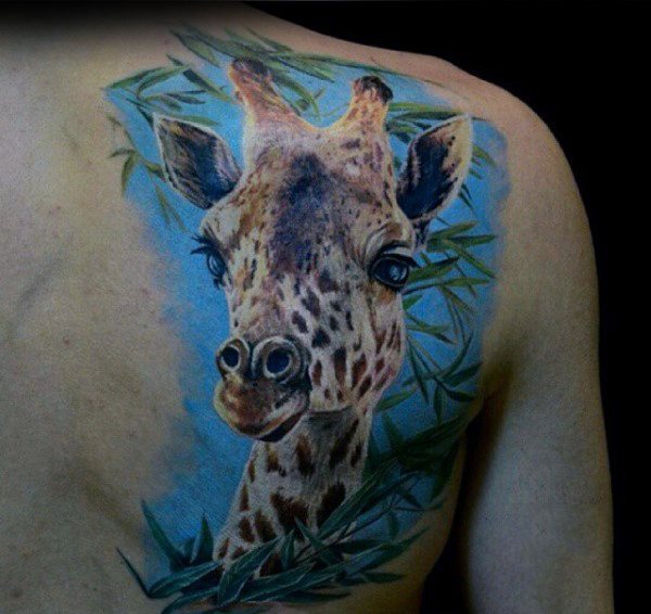 giraffe tattoo 296