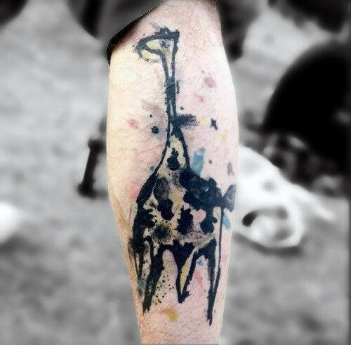 giraffe tattoo 342