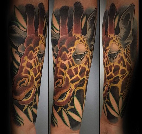 giraffe tattoo 38
