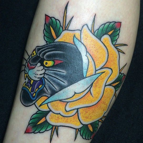 puma panther tattoo 104