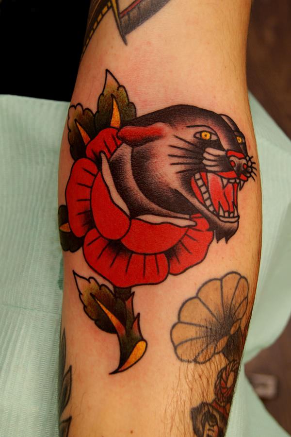 puma panther tattoo 106