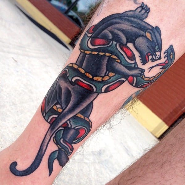 puma panther tattoo 12