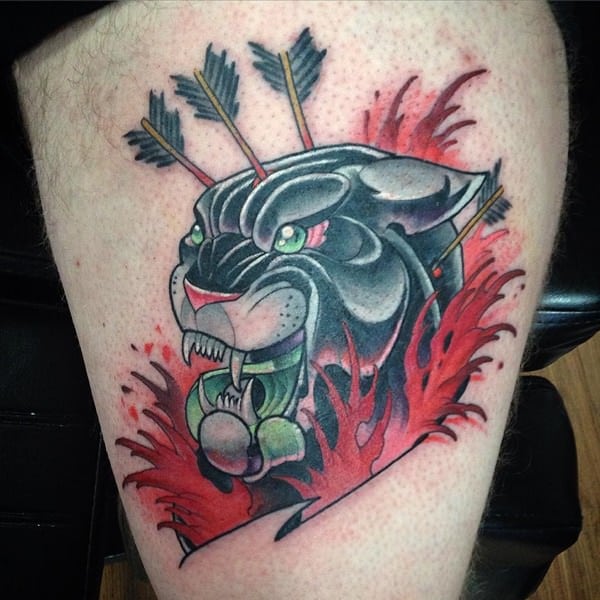 puma panther tattoo 130