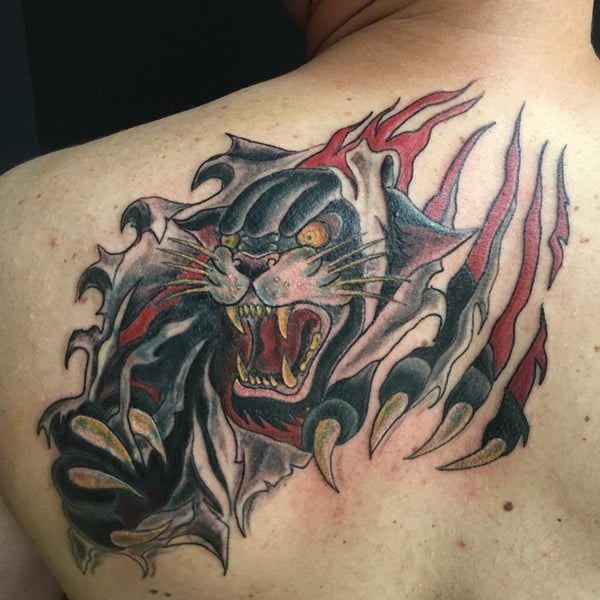 puma panther tattoo 146