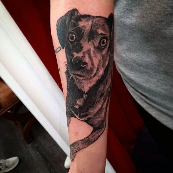 74 HundeTattoos (mit ihrer Bedeutung)