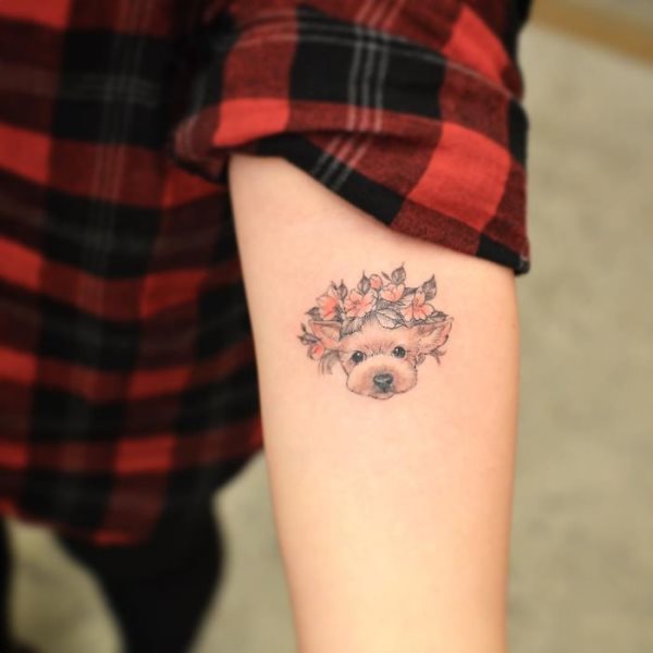 hund tattoo 80