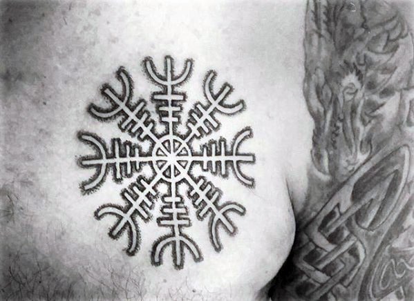 Aegishjalmur tattoo 37