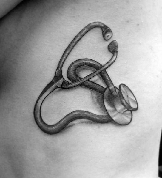 Stethoskop tattoo 13