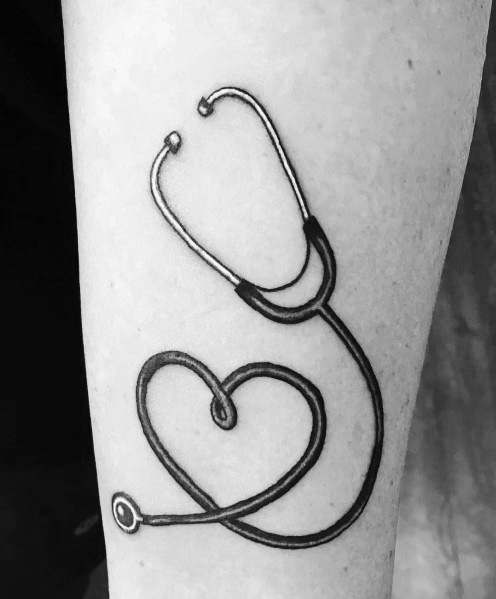 Stethoskop tattoo 25