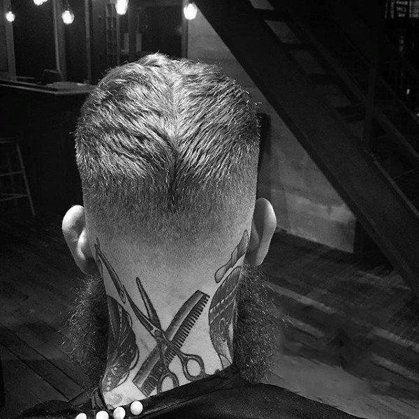 barbier friseur tattoo 169