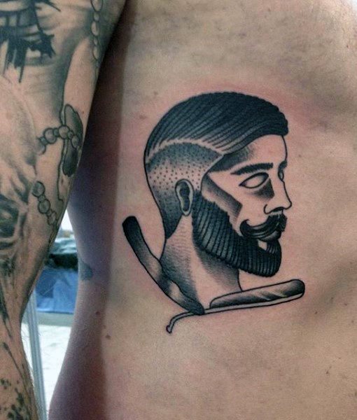 barbier friseur tattoo 250