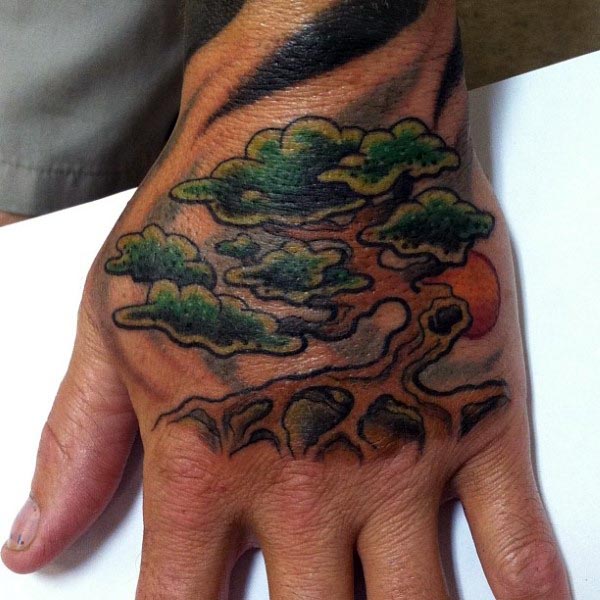 bonsai tattoo 108