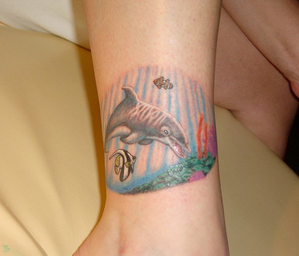 Delphin Tattoo Bedeutung
