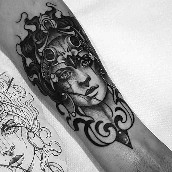 athene tattoo 27