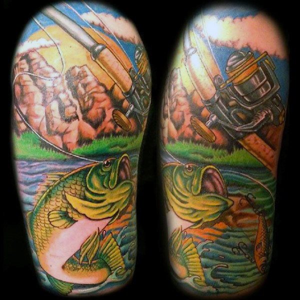 fischfang tattoo 142