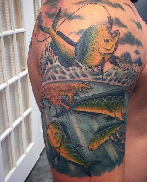 fischfang tattoo 148