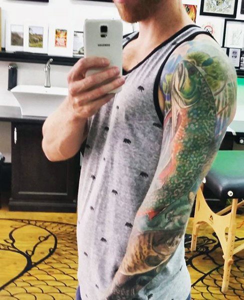 fischfang tattoo 67