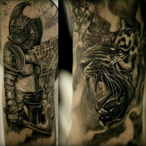 gladiator tattoo 07