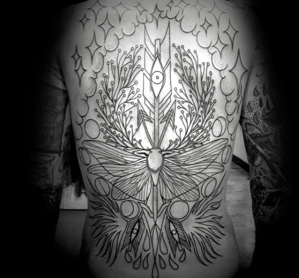 mondphasen tattoo 87