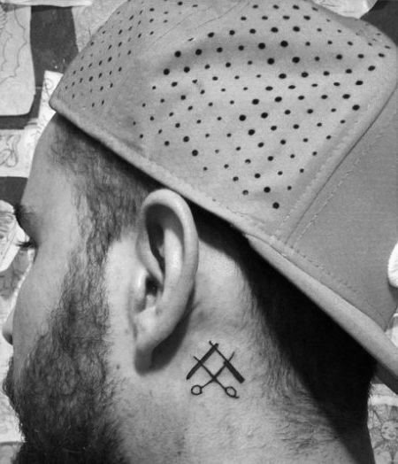 schere tattoo 113