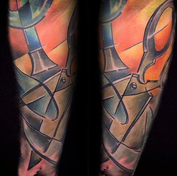 schere tattoo 121