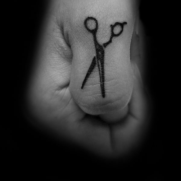 schere tattoo 33