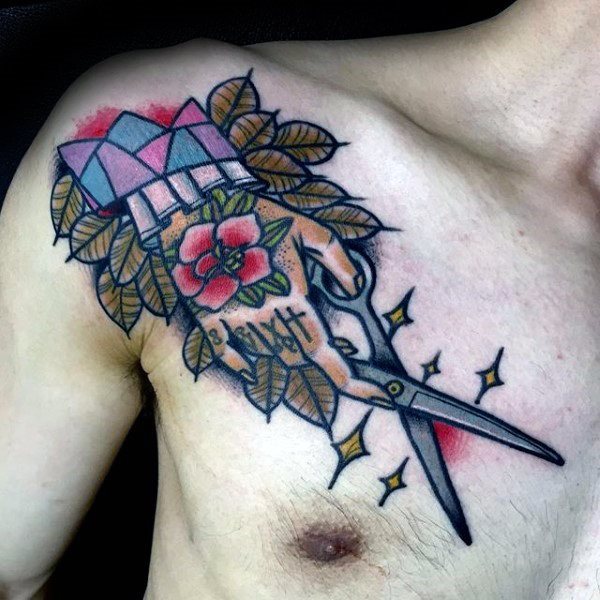 schere tattoo 39