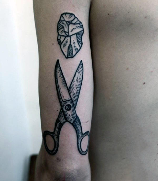 schere tattoo 89
