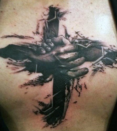 vater kind tattoo 34