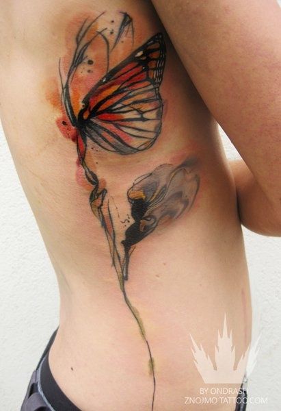 schmetterling tattoo 1013