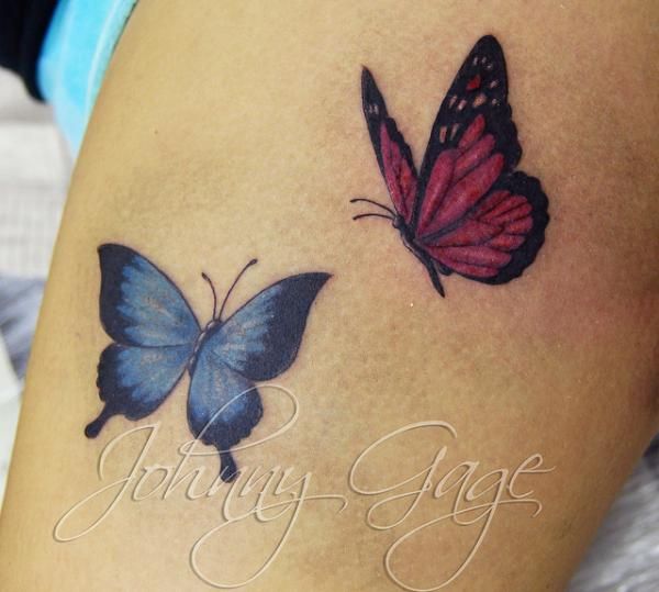 schmetterling tattoo 1065
