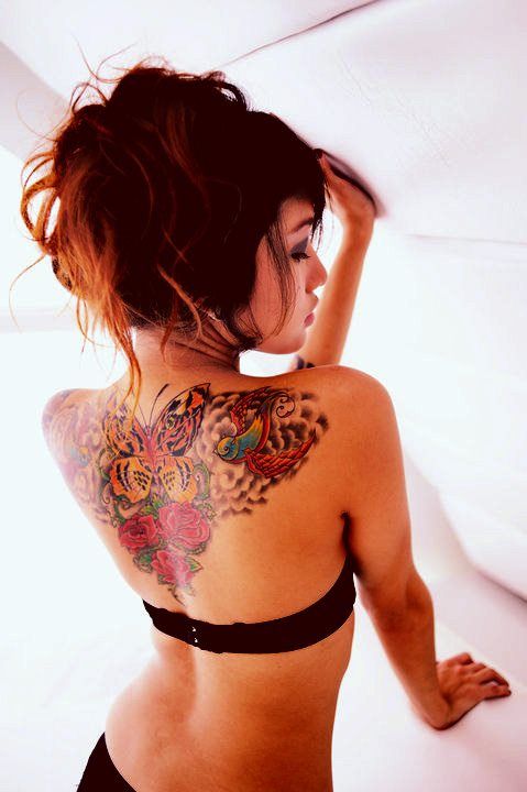 schmetterling tattoo 1117
