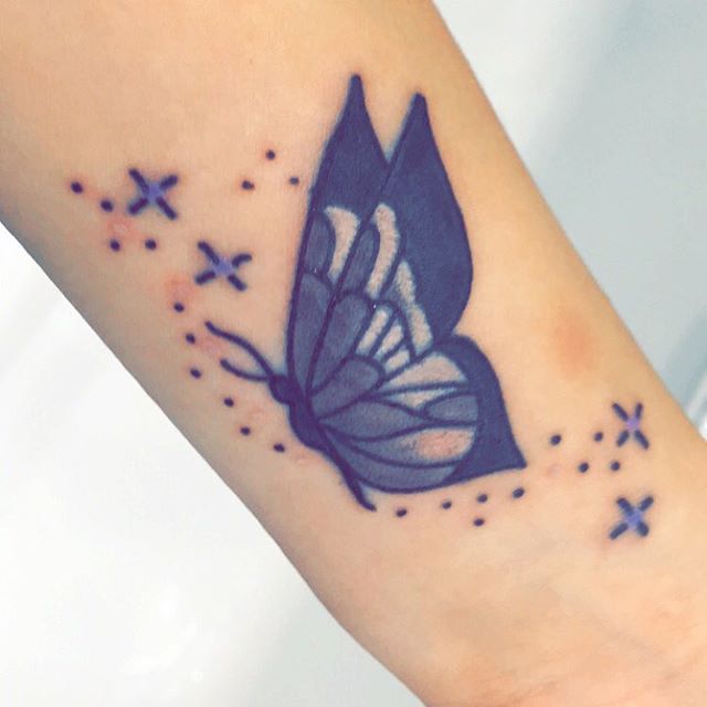schmetterling tattoo 129
