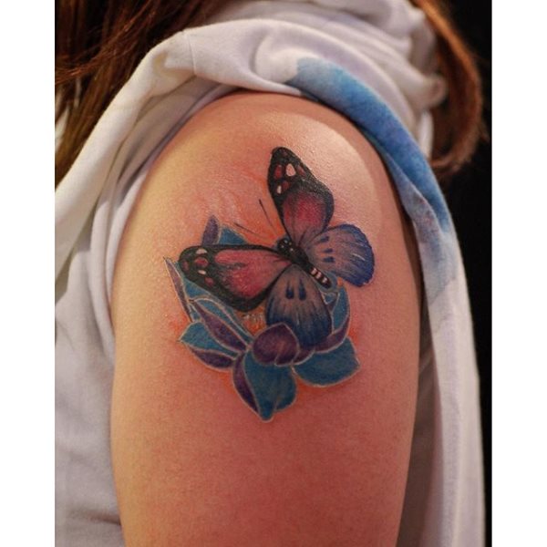 schmetterling tattoo 584
