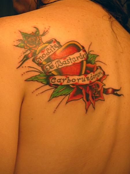lateinische satz tattoo 1518