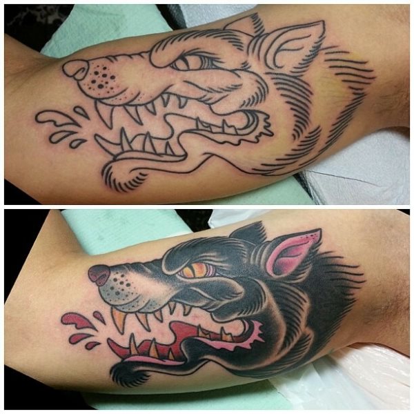 bizeps tattoo 1037