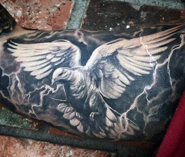 bizeps tattoo 313